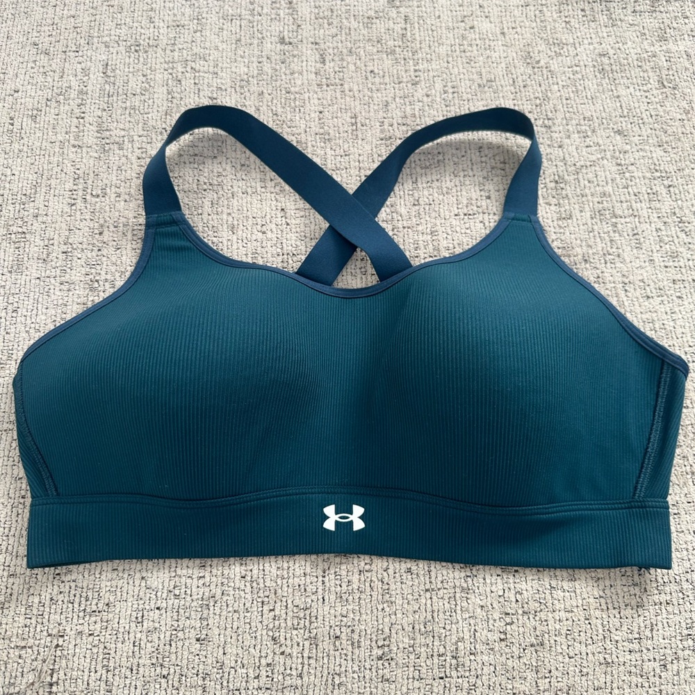 Teal sports bra